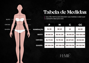 Body Lívia - Body bordado floral com recortes na cintura