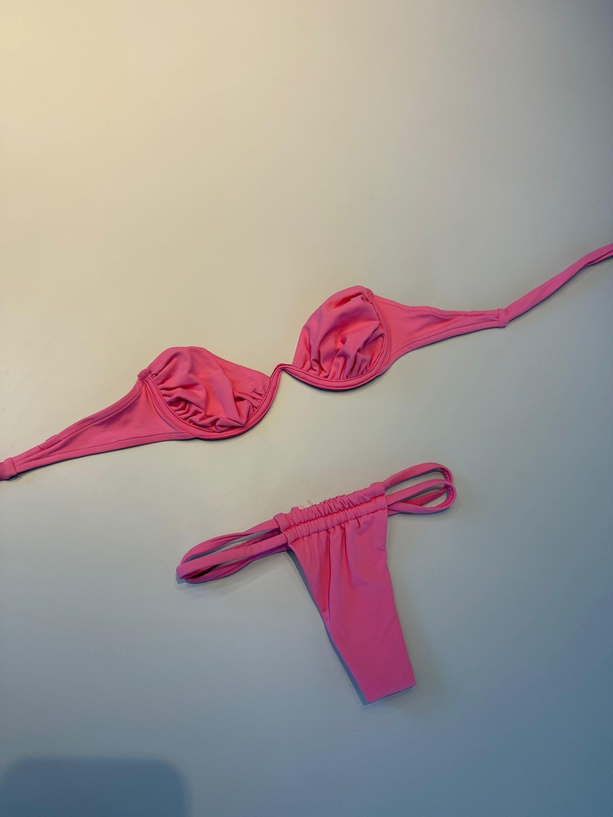 Biquini Tomara que caia Pop Pink